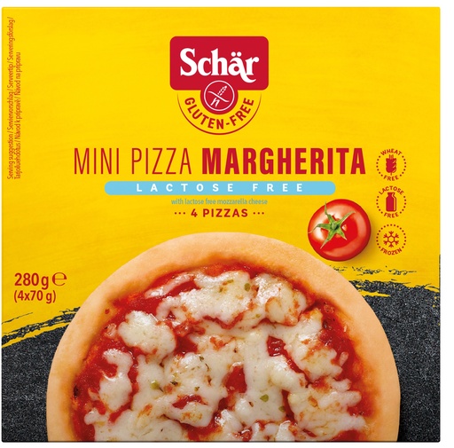 [3201] Schär Mini Pizza 4pcs 280g Lact°