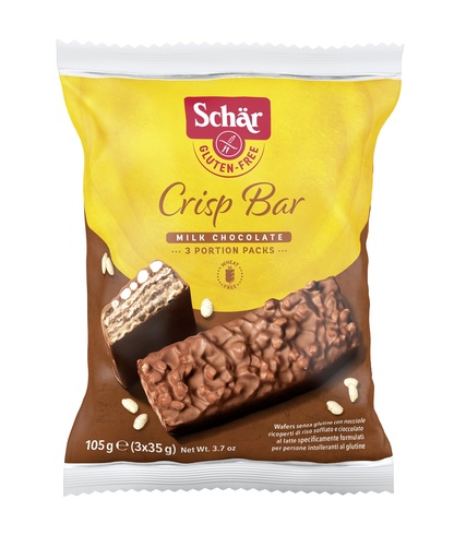 [3208] Schär crisp bar 105g (3x35g) - 3565843