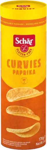 [3245] Schär curvies paprika 170g