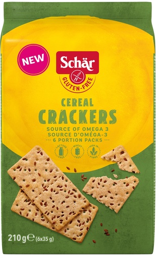 [3248] Schär cereal crackers 210g (6x35g) - 4585915