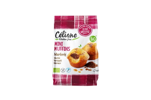 [3417] Céliane mini muffin marbré bio 8pcs 200g