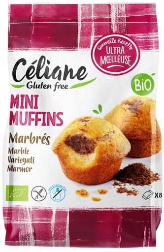 [3417] Céliane mini muffin marbré bio 8pcs 200g