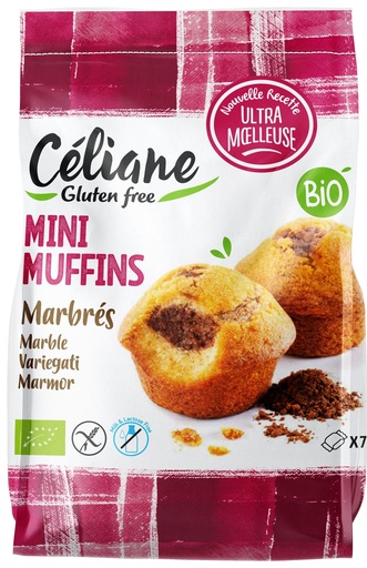 [3417] Céliane mini muffins marmer bio 8st 200g - 3762341