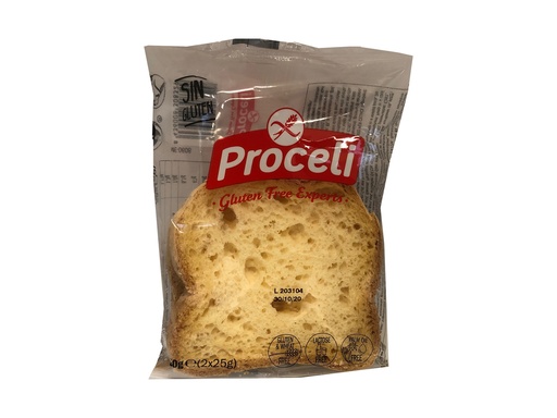 [3513] Proceli bread classic monodosis 2pcs 50g RTE