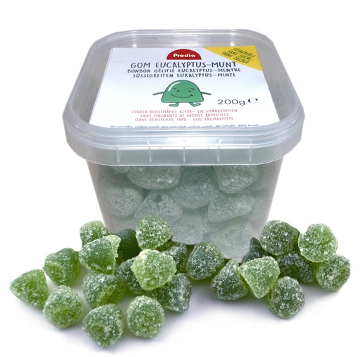 [3812] Prodia gom eucalyptus-munt 200g suikervrij - 3518123