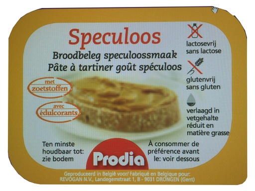 [3885] Prodia broodbeleg speculoos 25g x 100 zoetstof