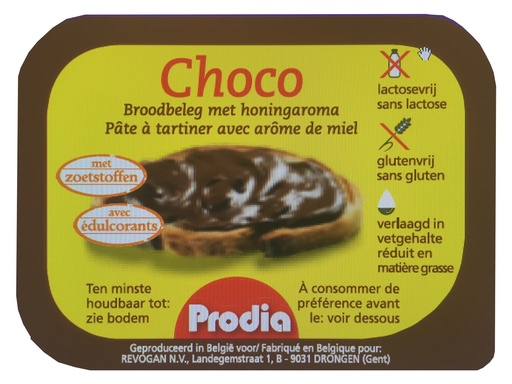 [3886] Prodia pâte à tartiner choco & arôme miel 25g x100