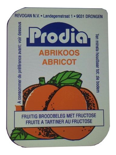 [3887] Prodia broodbeleg assorti 25g x 100 fructose