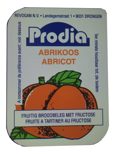 [3887] Prodia fruit spread 25g ass fructose 100pcs