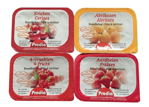 [3890] Prodia broodbeleg assorti 25g x 100 maltitol