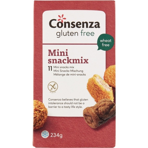 [3947] Consenza Mini Snacks-Mischung 234g gefroren