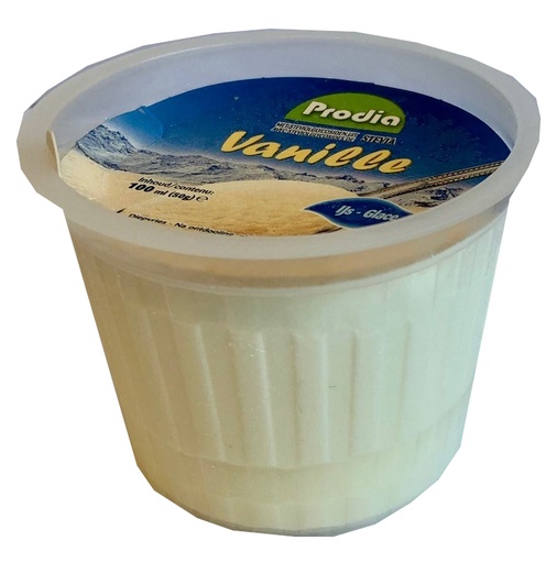 [4355] Prodia glace à la vanille 100ml x 24 surgelé