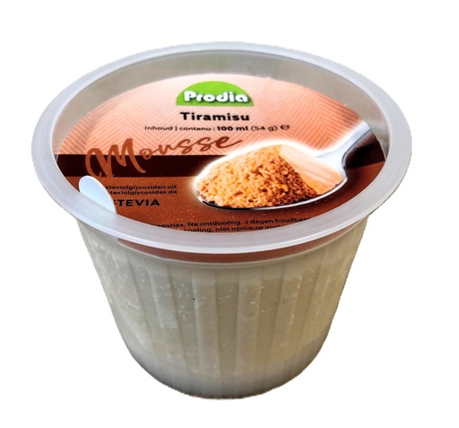 [4396] Prodia tiramisu mousse 100ml-24pcs frozen