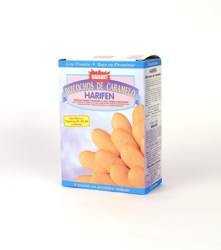 [4636] Sanavi Harifen koekjes karamel 125g - 1680438