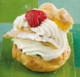 [4789] Prodia chou à la crème framboise 100g x 10 pauvre en sucre surgelé