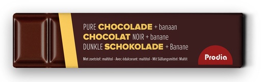 [5074] Prodia chocoladereep puur banaan 35g x 20 suikerarm