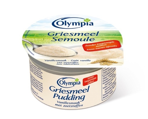 [5364] Olympia pudding à la semoule vanille 100g x 24 éd