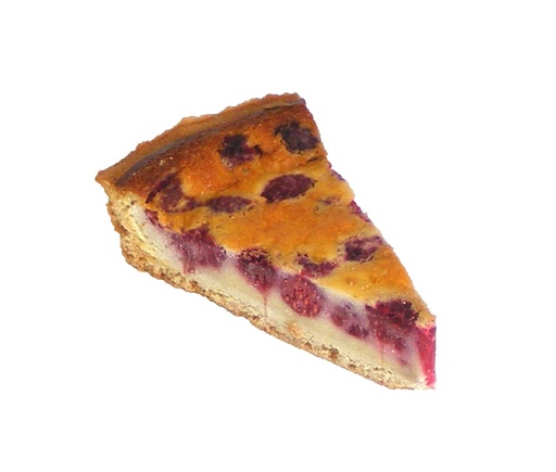 [5379] Prodia tarte clafoutis aux framboises 95g x 10 pauvre en sucre surgelé