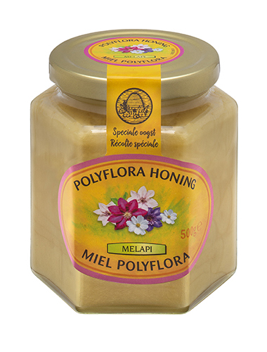 [5531] Melapi honing polyflora zacht 500g - 1123231