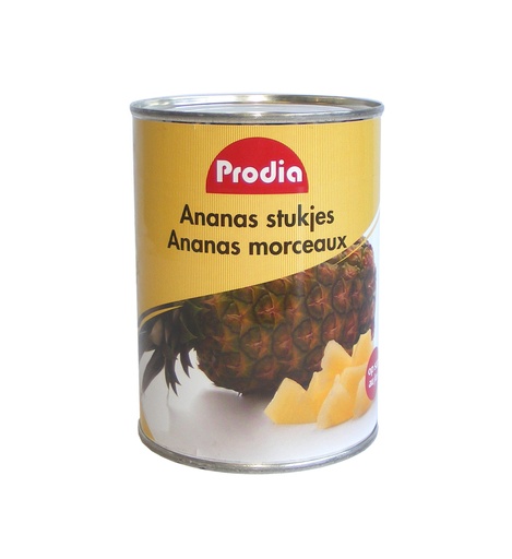 [6033] Prodia ananas stukjes 565g - 2765212