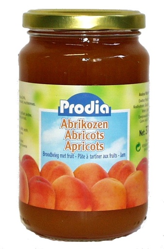[6091] Prodia broodbeleg 370g abrikozen fructose - 1038298
