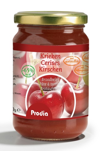 [6188] Prodia broodbeleg 300g kriek maltitol - 2677516