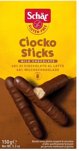 [6544] Schär ciocko sticks 150g