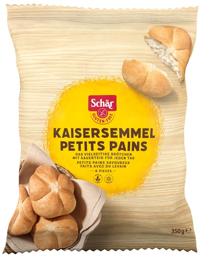 [6636] Schär kaisersemmel 6st 350g vries