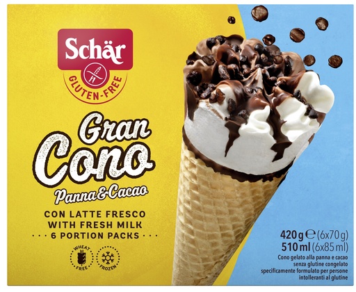 [6648] Schär Gran Cono 420g  surgelé
