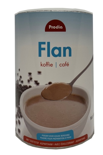 [6773] Prodia flan koffie 500g zoetstof