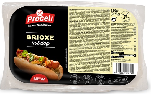 [3524] Proceli brioxe hot dog 150g (2x75g)