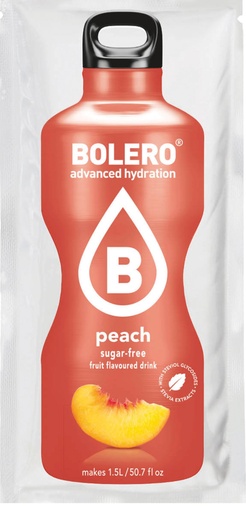 [3649] Bolero boisson aromatisée pêche 9g x 24