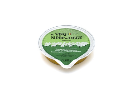 [1285] Du vrai sirop de Liège 100% fruit 200 x 25g
