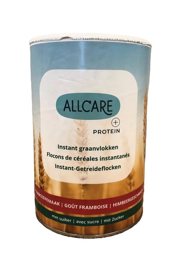 [1996] Allcare instant graanvlokken frambozensmaak HP 780g 
