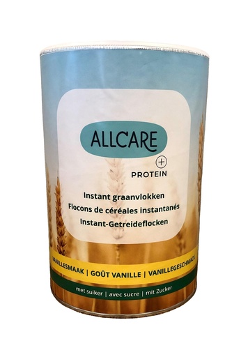 [1989] Allcare instant graanvlokken vanillesmaak HP 780g 
