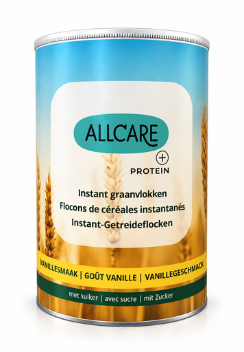 [1989] Allcare instant graanvlokken vanillesmaak HP 780g 