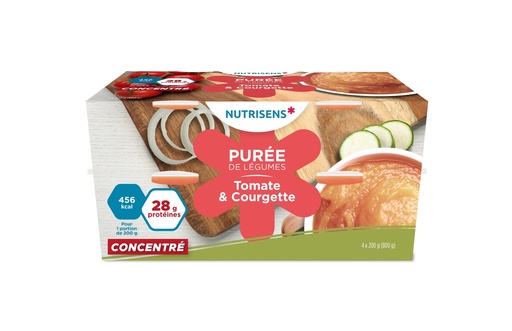 [1433] NS groentepuree tomaat-courgette 200g x 4 HP/HC