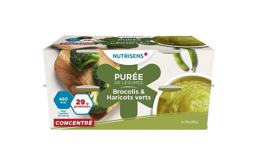 [1432] NS groentepuree broccoli-groene boontjes 200g x 4 HP/HC 