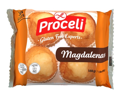 [3518] Proceli magdalenas 160g (40g x 4)