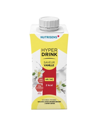 [1460] NS hyperdrink 2Kcal vanillesmaak 200ml x 4 HP/HC 