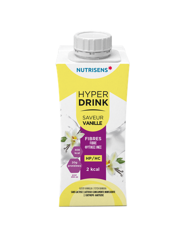 [1464] NS hyperdrink 2Kcal fibres saveur vanille 200ml x 4 HP/HC  
