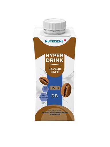 [1468] NS hyperdrink DB koffiesmaak 200ml x 4 HP/HC - 4493490