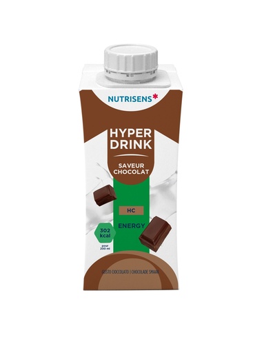 [1434] NS hyperdrink energy chocoladesmaak 200ml x 24 HC  