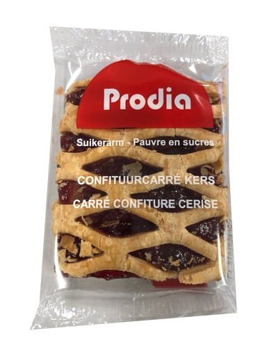 [3760] Prodia carré confiture fruits rouges 50g x 32 pauvre en sucre