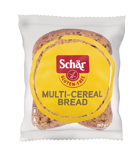 [3292] Schär brood multi-cereal 80gr (2x40g)